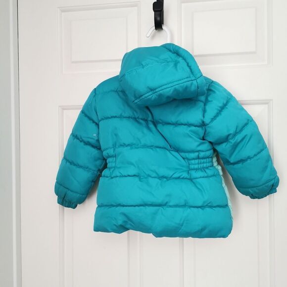 2/$35 Pink platinum puffer jacket size 2 - Picture 4 of 5